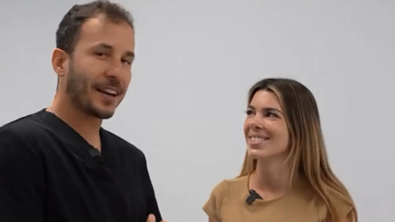 Andrea Gasca amb el seu perfilament de llavi