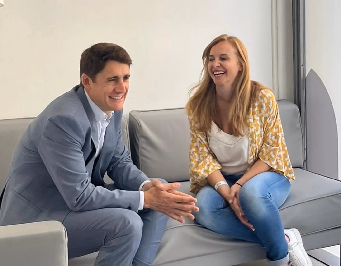 Mar Regueras se visita en Clínica Egos