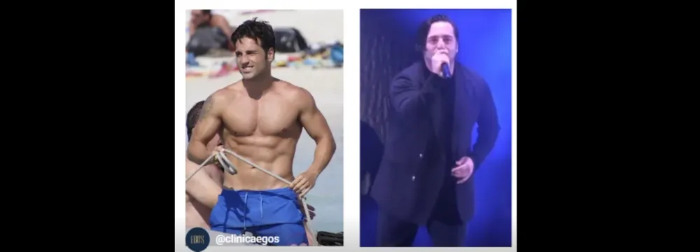 El cambio físico de David Bustamante