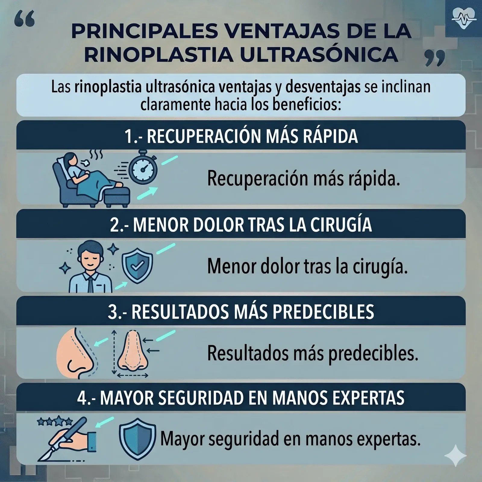 Ventajas y desventajas de esta técnica